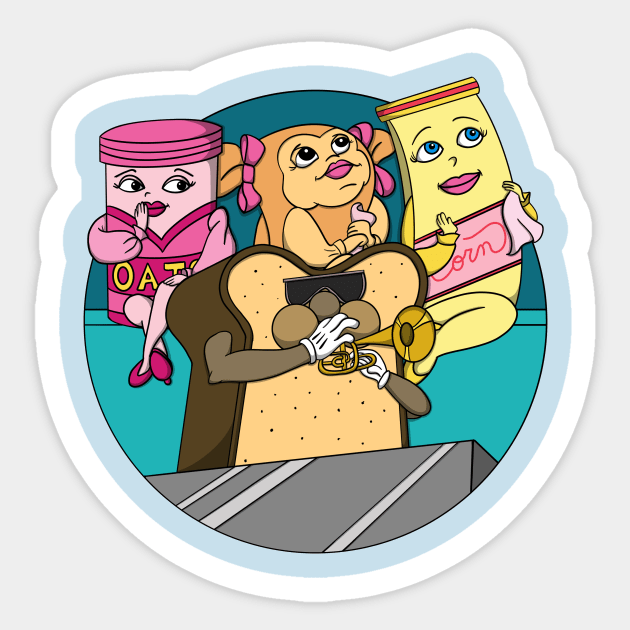 Cereal Sisters Sticker by Mouse Magic with John and Joie